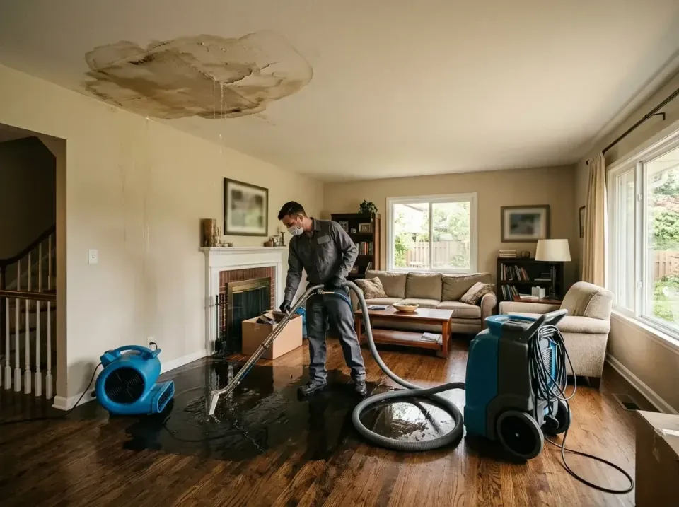 attic-pipe-burst-ceiling-drip-008 — frequently asked questions, Water Damage Restoration & Carpet Care in Riverside, MD